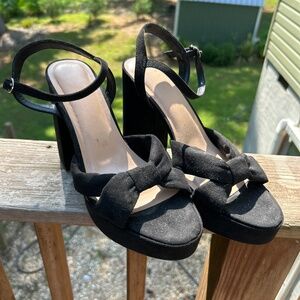 Black heels